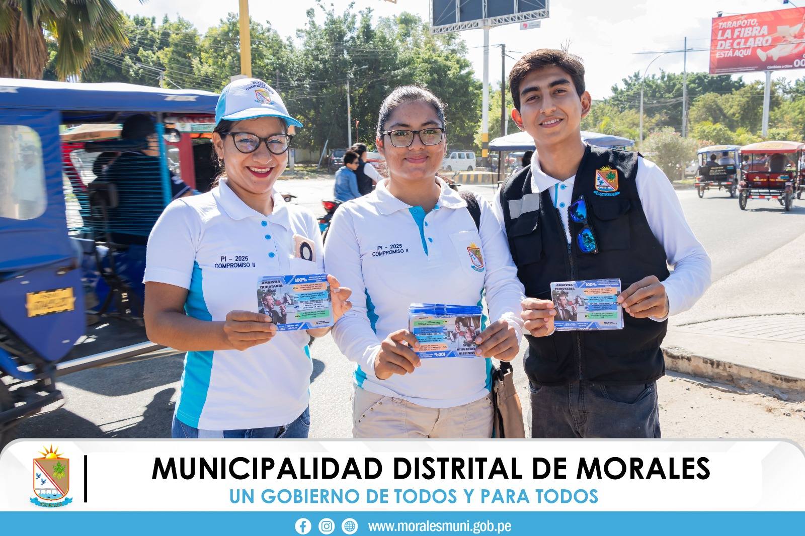 AMNISTÍA TRIBUTARIA "MORALINO PUNTUAL" 2025 EN MUNICIPALIDAD DISTRITAL DE MORALES.